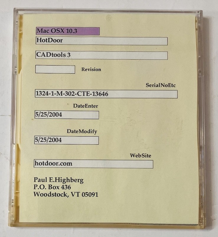 HotDoor CADtools 3 for Adobe Illustrator, Mac OS X 10.3 (2004, CD) w/ User Guide gallery