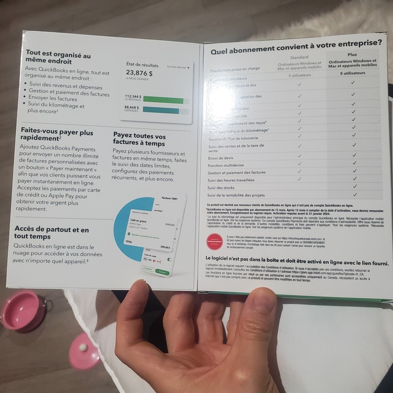 Intuit Quickbooks Plus 2023 12-Month Subscription (Canadian Version) gallery