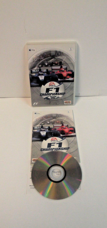F1 Championship Season 2000 MAC CD drive Formula One 1 racing game