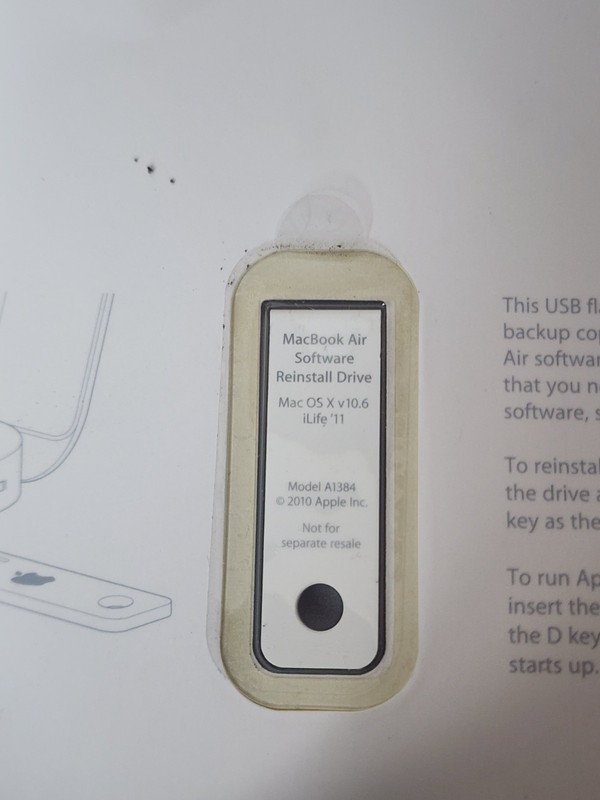 Apple USB Flash Drive Mac OS Reinstall Drive gallery