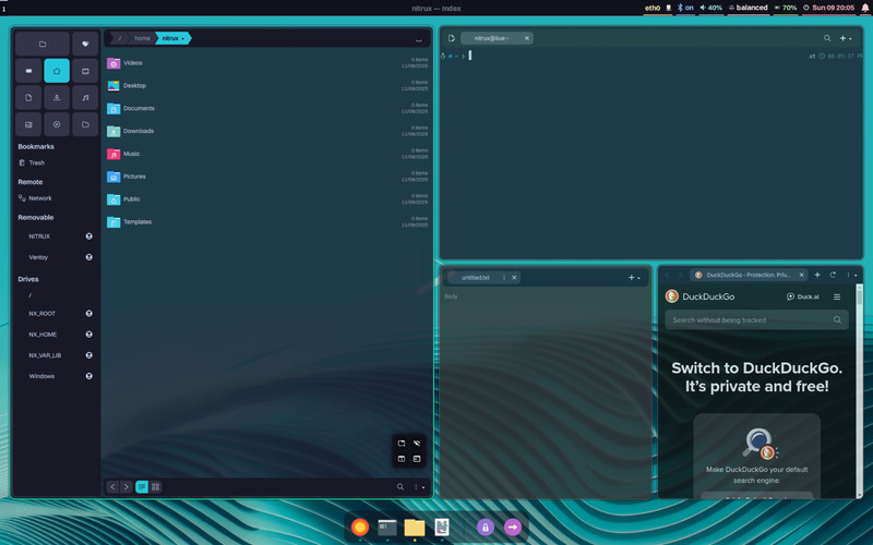 Nitrux Linux Latest Version Australian Shipping Bootable USB Flash Drive Fast gallery