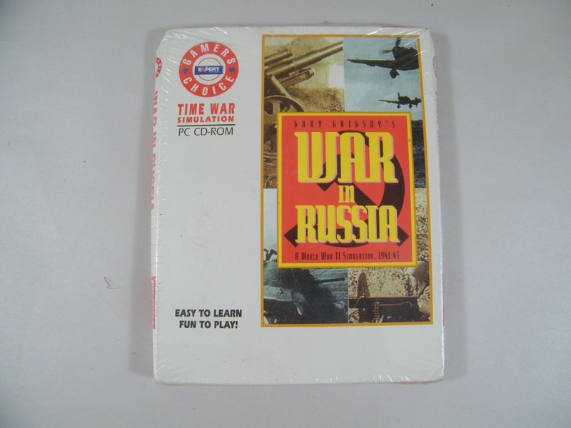 RARE! GAMERS CHOICE TIME WAR SIMULATION WAR IN RUSSIA PC CD ROM WW2 1941-45 NEW