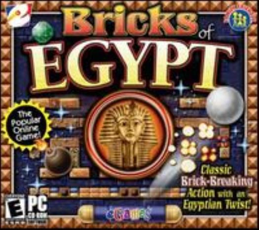 Bricks of Egypt PC CD journey Egyptian traps lasers fire-balls gems break game!