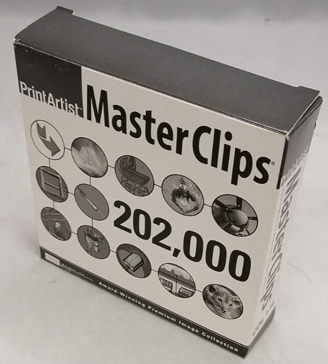 Sierra PrintArtist Master Clips 202,000 Image Complete Set P/N: 7115640 gallery