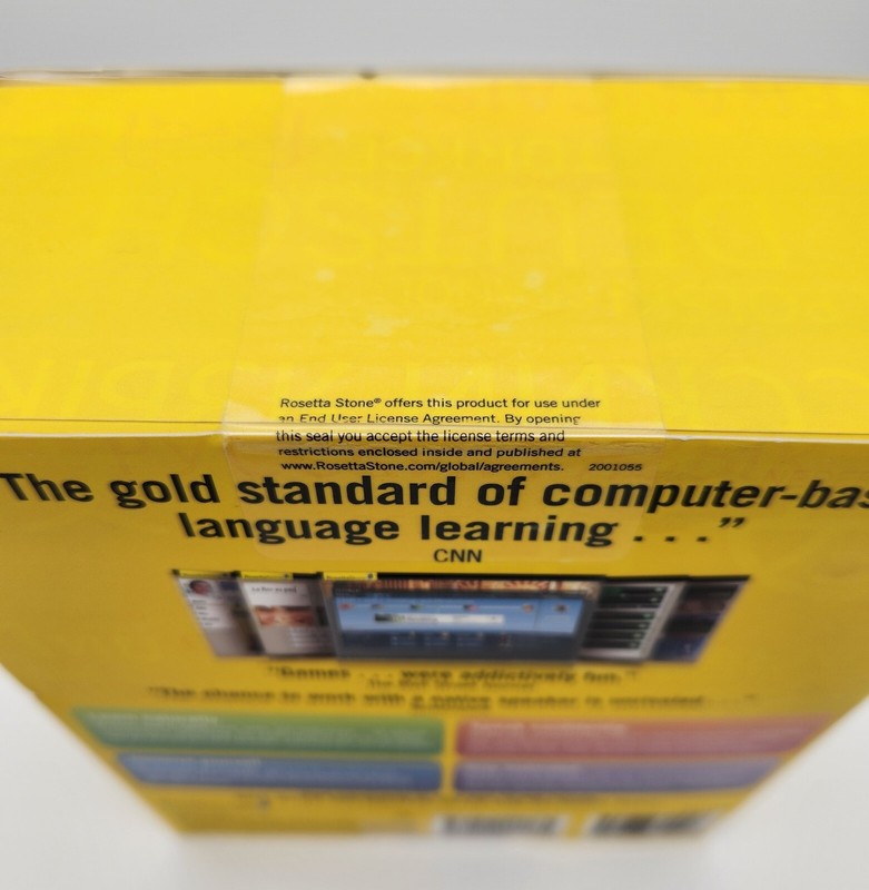 NIB Rosetta Stone French Francais Version 4 Level 1-5 SEALED with KEY Headset gallery