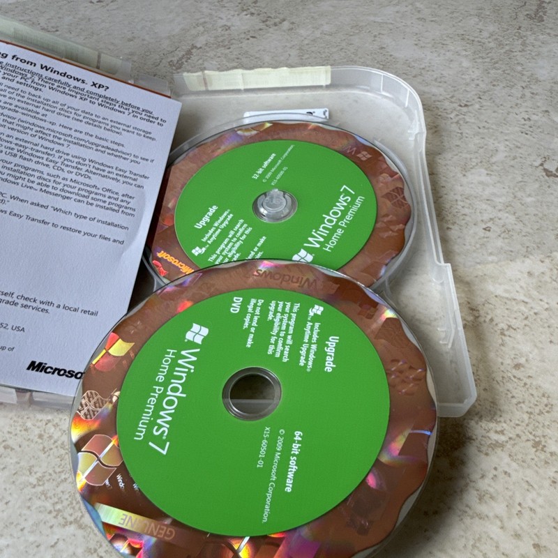 Microsoft Windows 7 Home Premium Upgrade 32/64 Bit w/ Product Key gallery