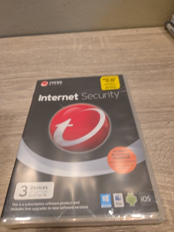 Trend Micro Internet Security (2014) 3 Devices – Windows 8 Mac IOS Android NEW
