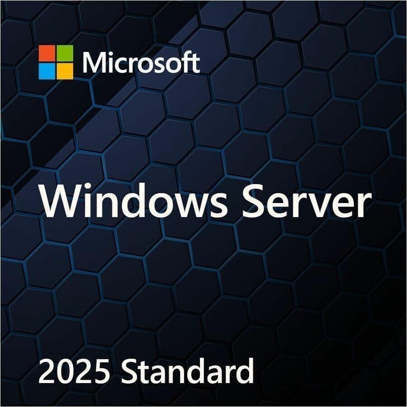 Microsoft Windows Server 2025 Standard Edition – Retail License Box Pack
