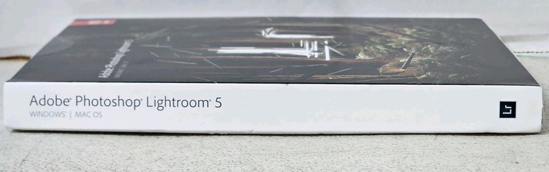 Adobe Photoshop Lightroom 5 Software DVD Unknown Redemption Code Status - As Is gallery