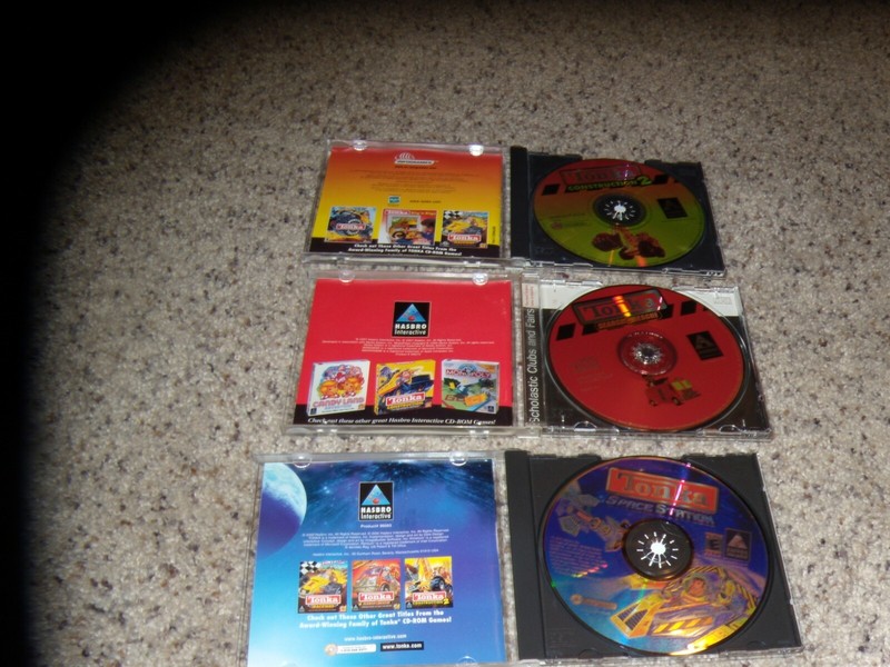 Lot of 3 Tonka PC Games - Construction 2, Search & Rescue and Space Station gallery
