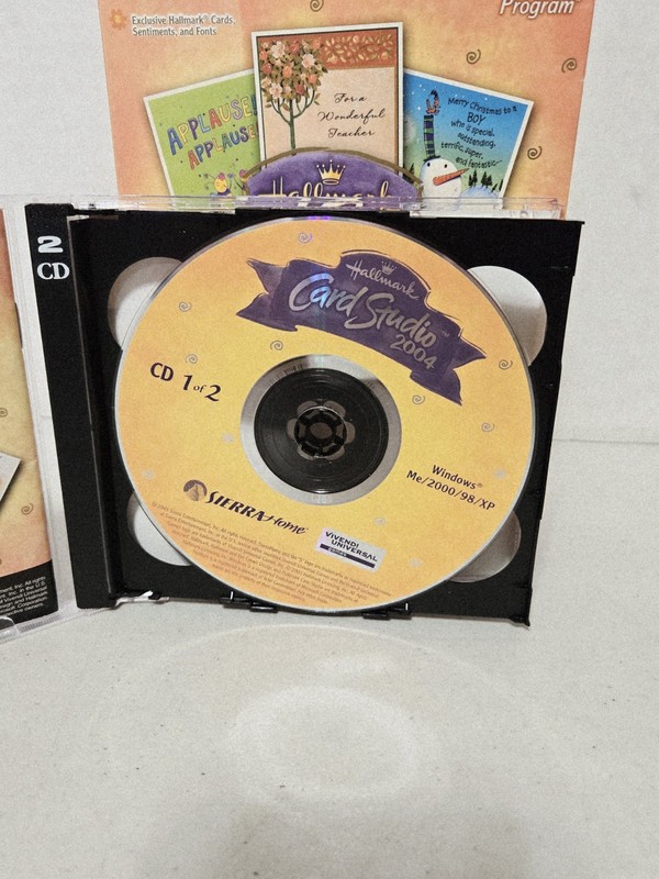 Hallmark Card Studio 2004 & 2007 For Windows 98/Me/2000/XP/Vista - Preowned gallery