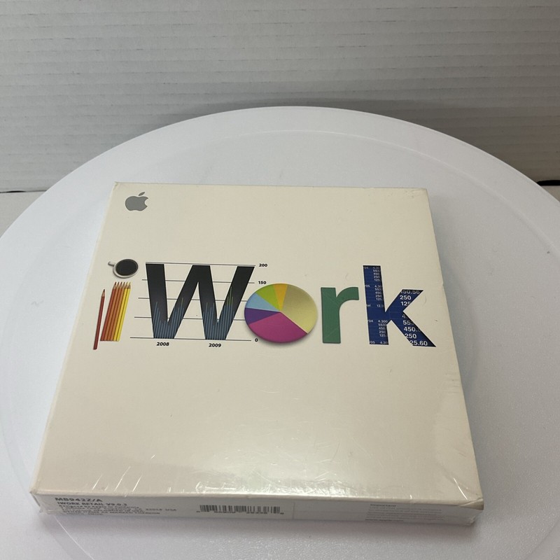 Apple iWork ’09 (Retail) – Full Version for Mac MB942Z/A – Sealed