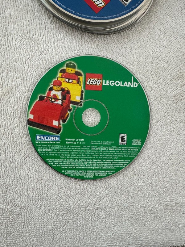 LEGO LegoLand (PC 2002) - Encore Software Windows 95/98/XP