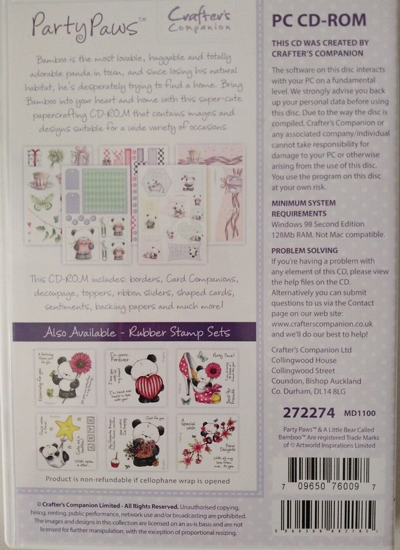 PARTY PAWS Papercrafting CD-ROM Collection - from CRAFTER'S COMPANION gallery