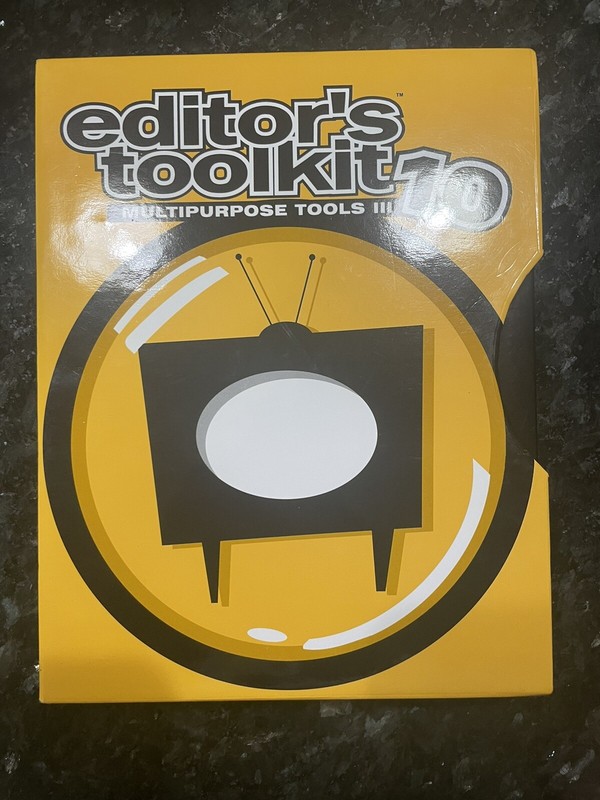 Editor’s Toolkit 10 Multipurpose Tools III DVD Set Digital Juice Preowned