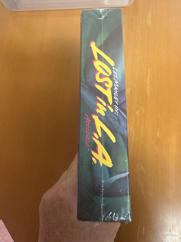 Les Manley In: Lost In LA Accolade Vintage 1992 3 1/2” Factory Sealed PC Big Box gallery