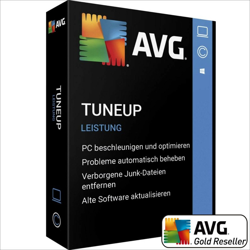 AVG PC TuneUp 2024 3 PC 2 Jahre / TuneUp Utilities | Vollversion/Upgrade | UE DE gallery
