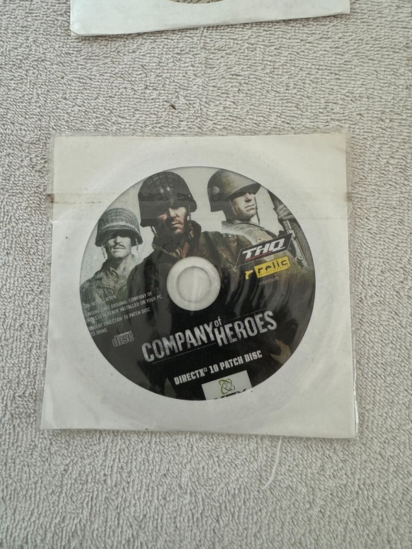 Company of Heroes DirectX 10 Patch Disc – THQ