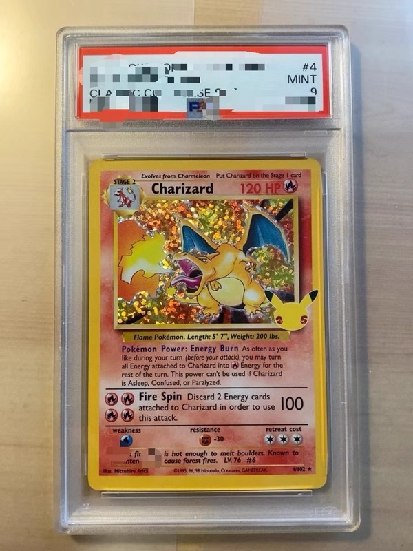 1999 Pokemon Base Set #4/102 Charizard Holo