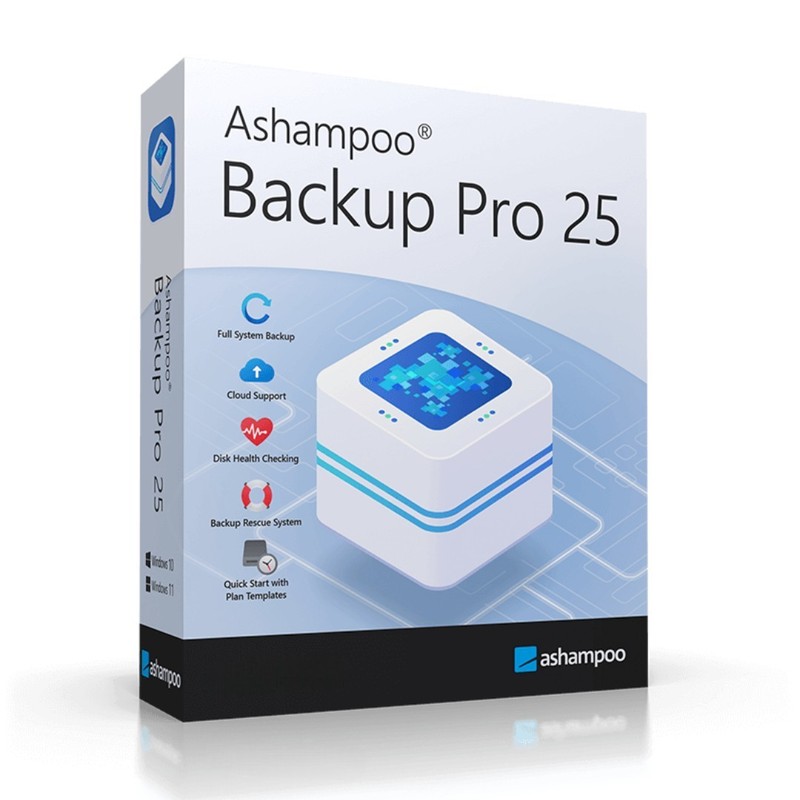 Ashampoo Backup Pro 25 – Lifetime License for Windows