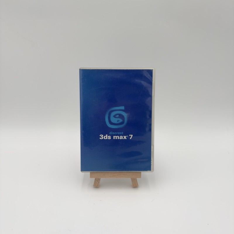 Discreet 3ds Max 7 Complete 3 Disc Set w/ Manual Autodesk Vintage 3D Software