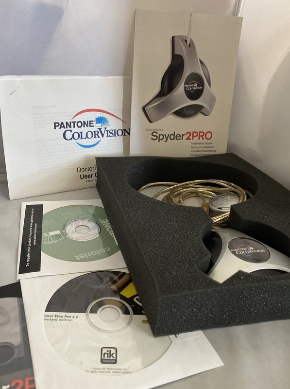 ColorVision SPYDER2PRO Studio Colour Calibration For Crt / Lcd Displays Complete gallery