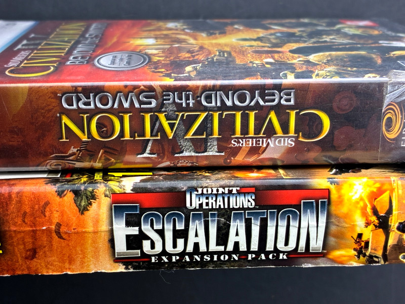 Escalation Expansion Pack, PC CD Rom 2 Games Joint Operation Beyond the sword VG gallery