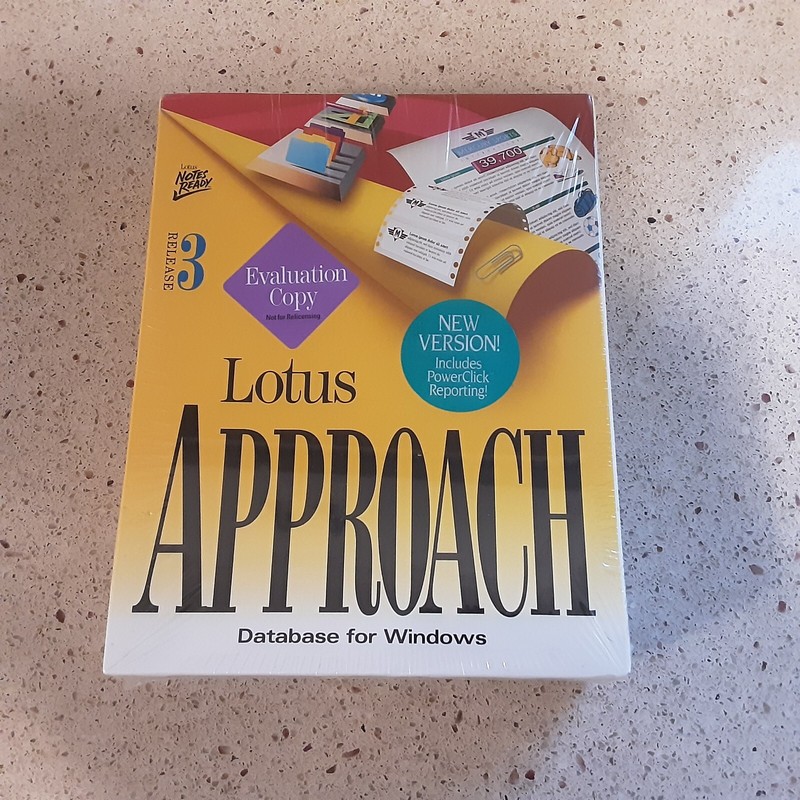 Lotus Approach Database for Windows Release 3 Evaluation Copy