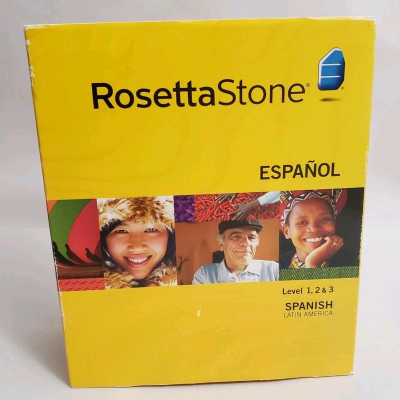 ROSETTA STONE ESPANOL Level 1, 2, & 3 Spanish Interactive Software CD's gallery
