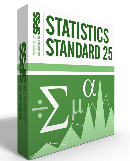 SPSS Statistics Grad Pack 25.0 Standard Windows or Mac – 12 month License