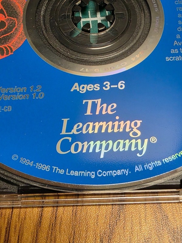 1994 The Learning Company Deluxe! Reader Rabbit 1 Ages 3-6 PC CD Windows MAC gallery