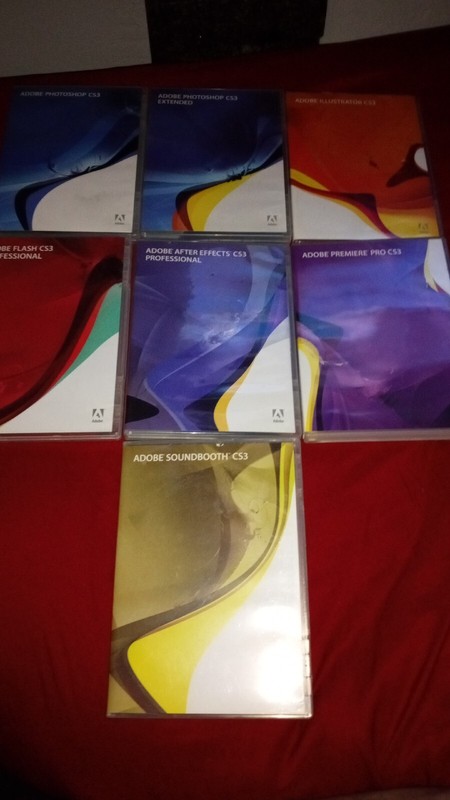 7- Adobe CS3 Software for PC/Mac