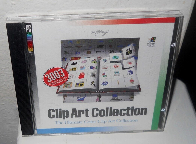 Clip Art Collection Softkey Ultimate Color Clip Art Collection Pre-Owned VG
