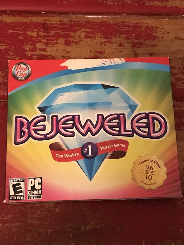 Bejeweled 1 PC CD (Win 98/Me/2000/XP/Vista) FREE Shipping