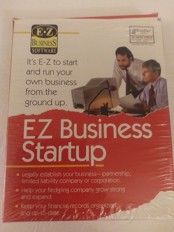 EZ Legal SW1124 E-Z Business Start-up Software CD-ROM / 3.5" Floppy LN