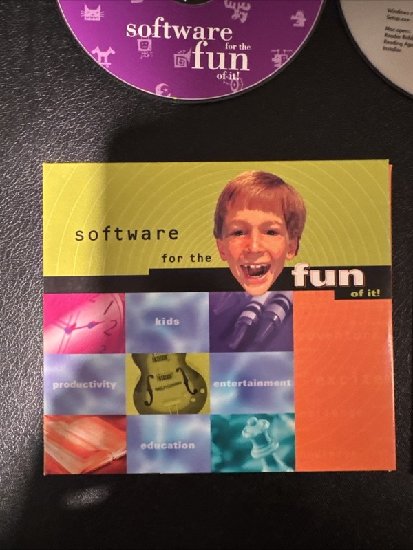 SOFTWARE FOR THE FUN OF IT 6 Discs for Computer