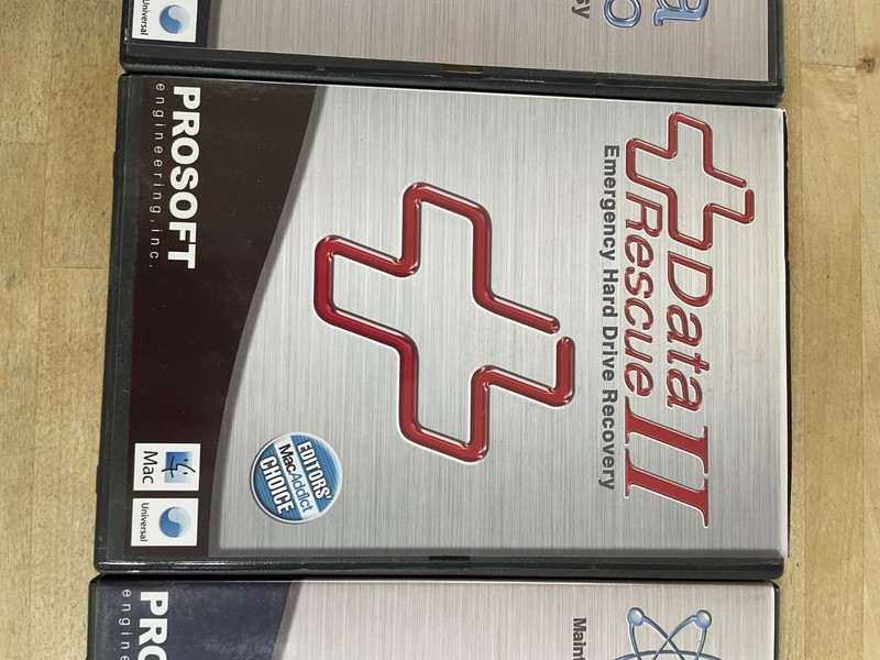 Prosoft Data Backup Made Easy, Drive Genius, and Data Rescue II w/SN's for MAC gallery