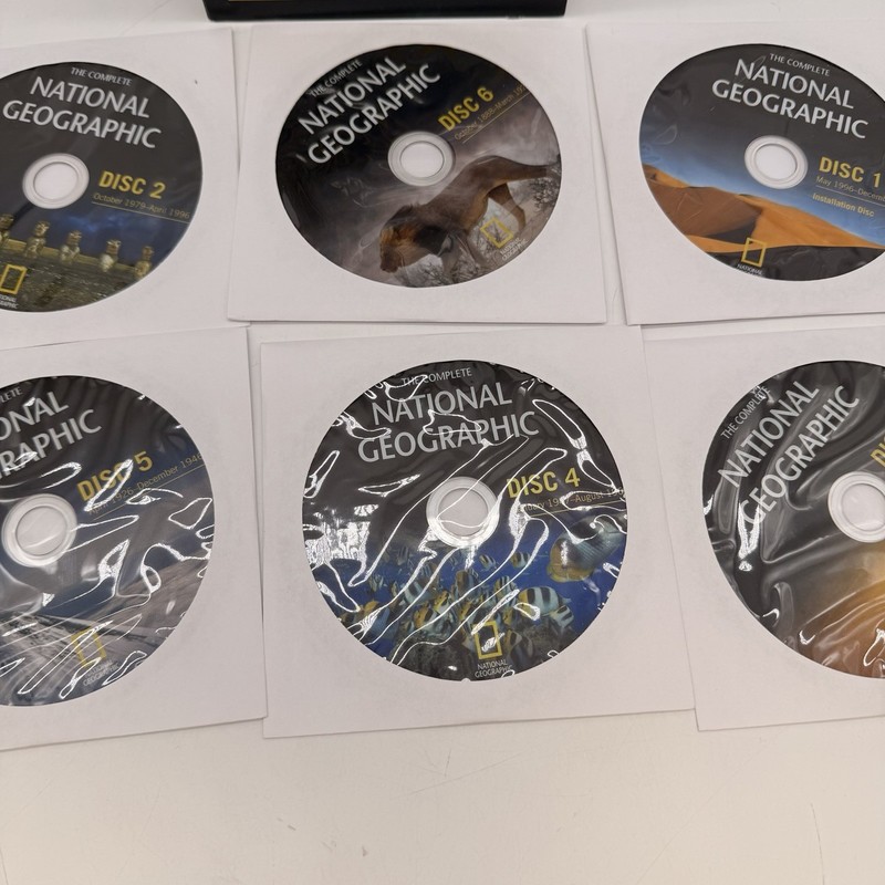 National Geographic Complete DVD Archive Every Issue Since 1888 6 Disc Set gallery