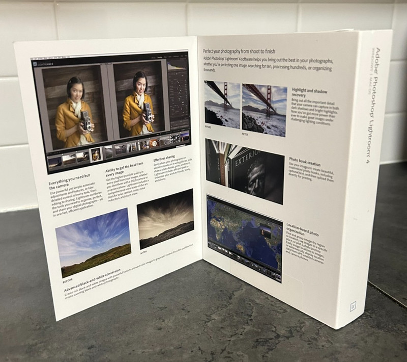 Photoshop Lightroom 4 Full Retail Edition still in the sealed package! gallery