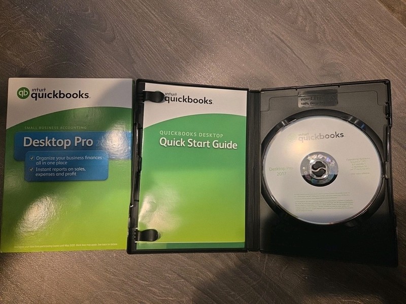 Quickbooks Desktop Pro 2017 Windows Accounting Retail – NO SUBSCRIPTI0N