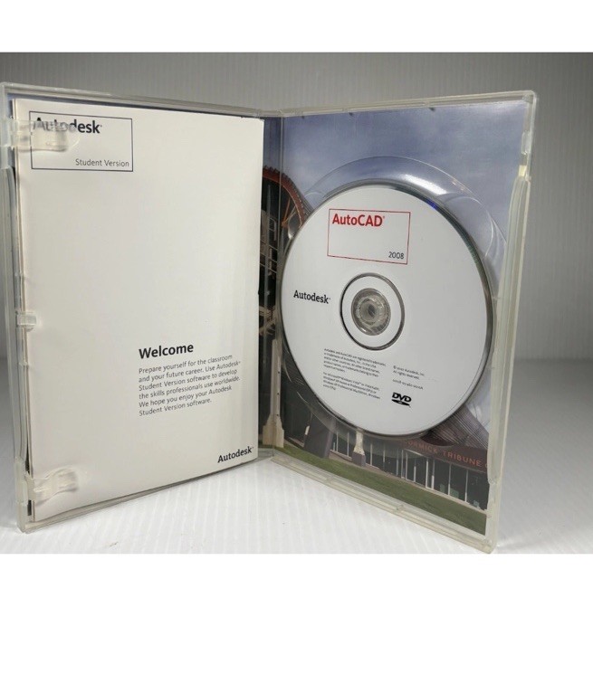 Autodesk AutoCAD Student Version 2008 With Serial Number Computer Software gallery