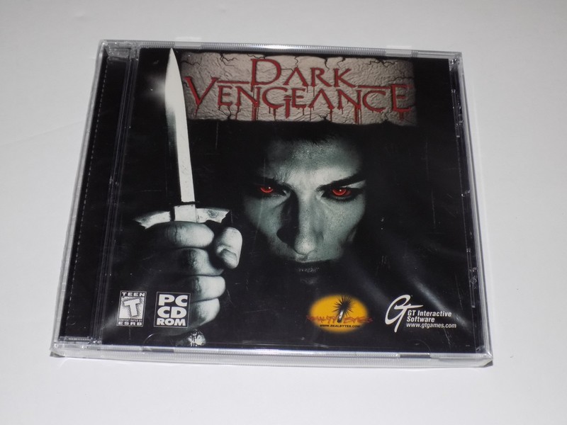 DARK VENGEANCE 1998 GT Interactive Software Jewel Case Game Factory Sealed