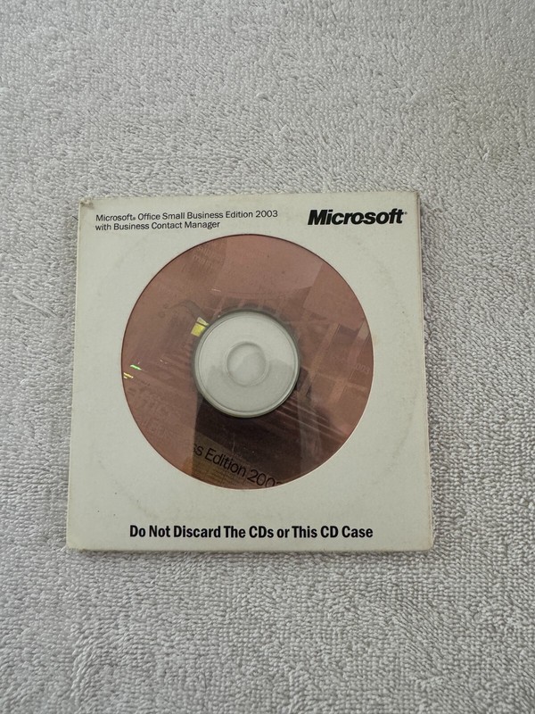 Microsoft Office Small Business Edition 2003 – w/Product Key!!!