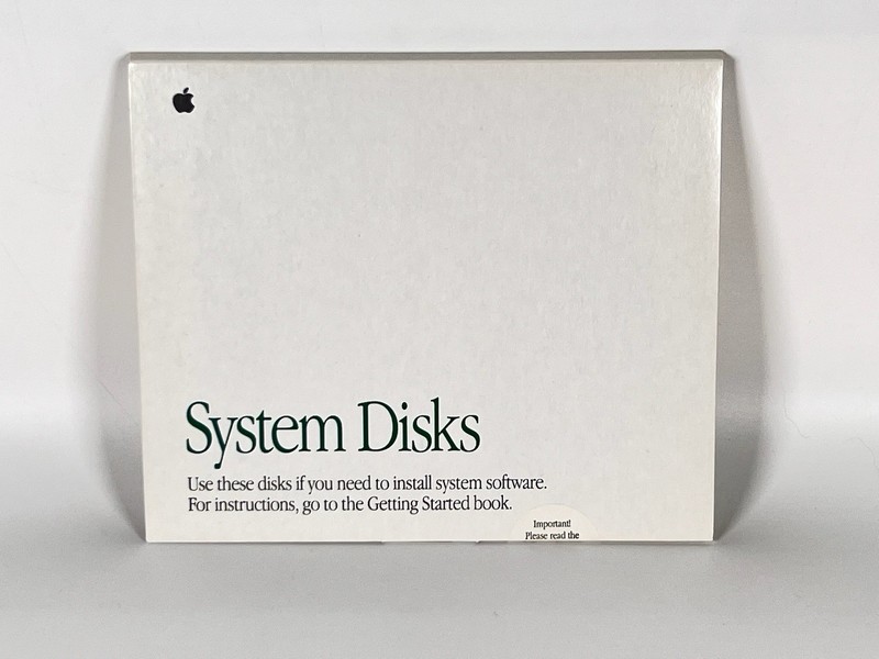 Sealed Apple Mac LC III System Disks Set 1991 914-0363-B
