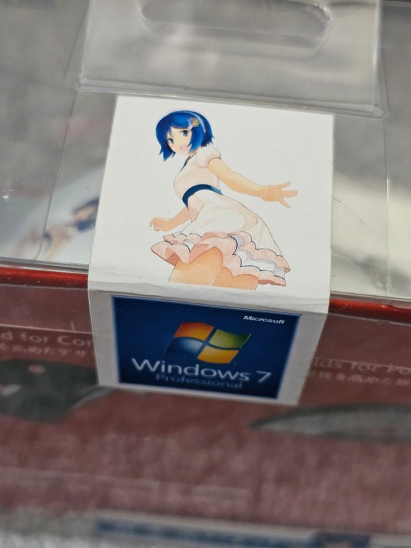 SEALED: Microsoft Japan Arc Mouse Nanami Madobe (窓辺ななみ) Edition Windows 7 OS-Tan gallery