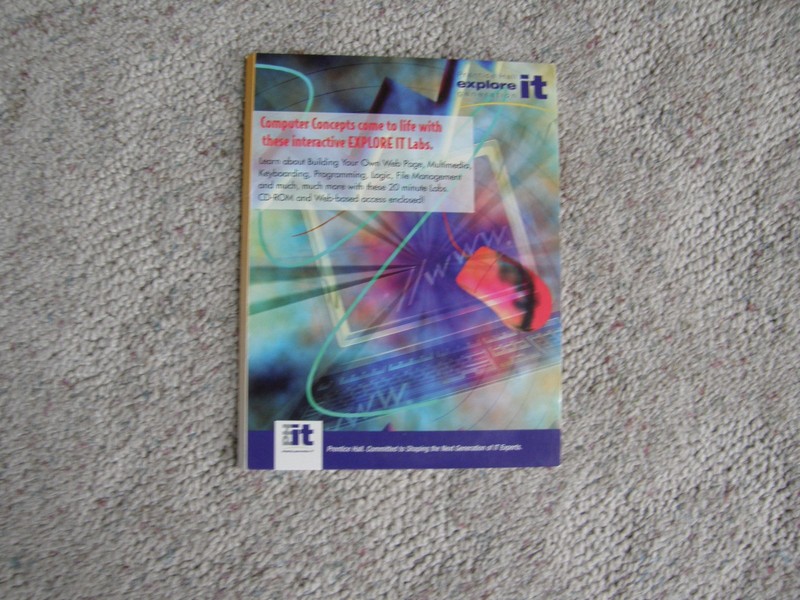 1439) Explore It Labs Web-Based 2002 Prentice Hall CD-ROM Computer Concepts gallery