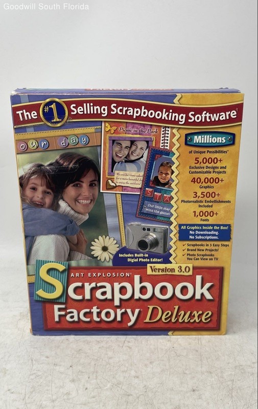 Nova Development Scrapbook Factory Deluxe 3.0 Art Crafts Software Not Tested gallery