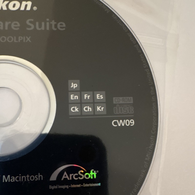 Nikon COOLPIX Software Suite Photo Editing CD for Windows/Mac CW09 Multi-Lang gallery