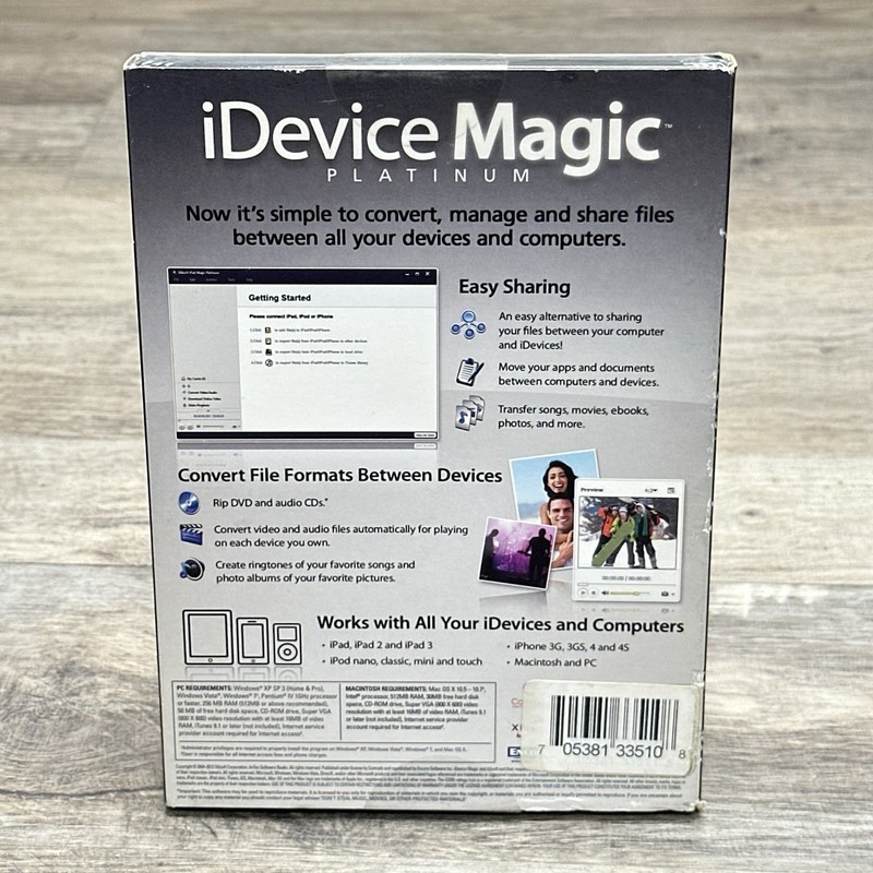 Micro Application - iDevice Magic Platinum (iPad, IPod, iPhone) - PC / Mac - FR gallery