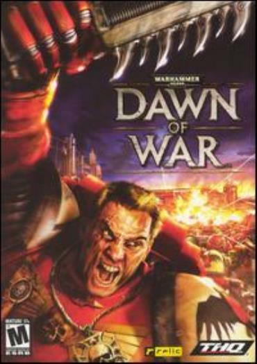 Warhammer 40,000: Dawn of War w/ Manual PC CD army battle war 3D strategy game!